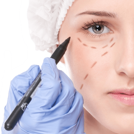 eyelid rhinoplasty compensation blepharoplasty