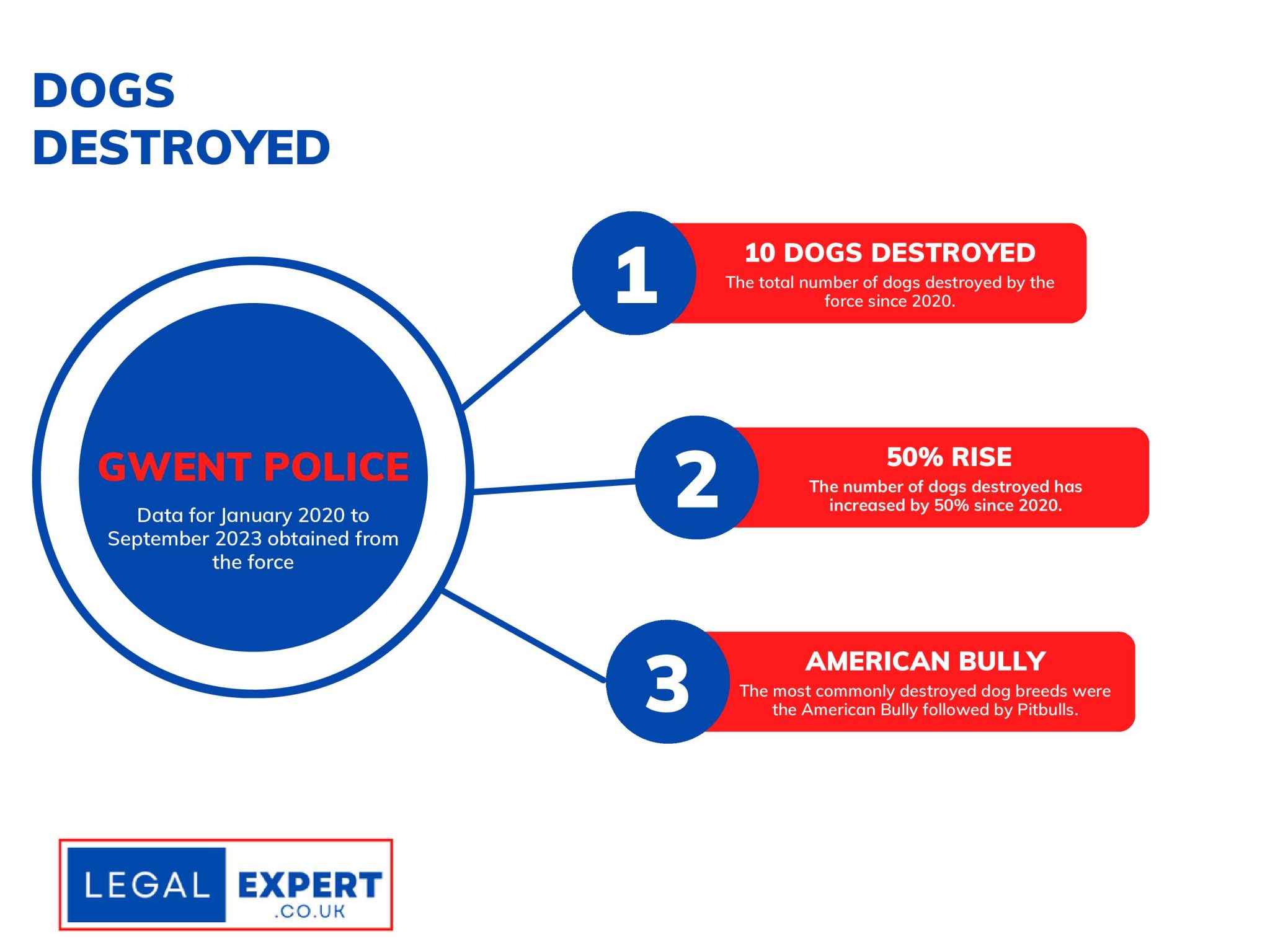 Dogs Destroyed Gwent Infographic Statistics