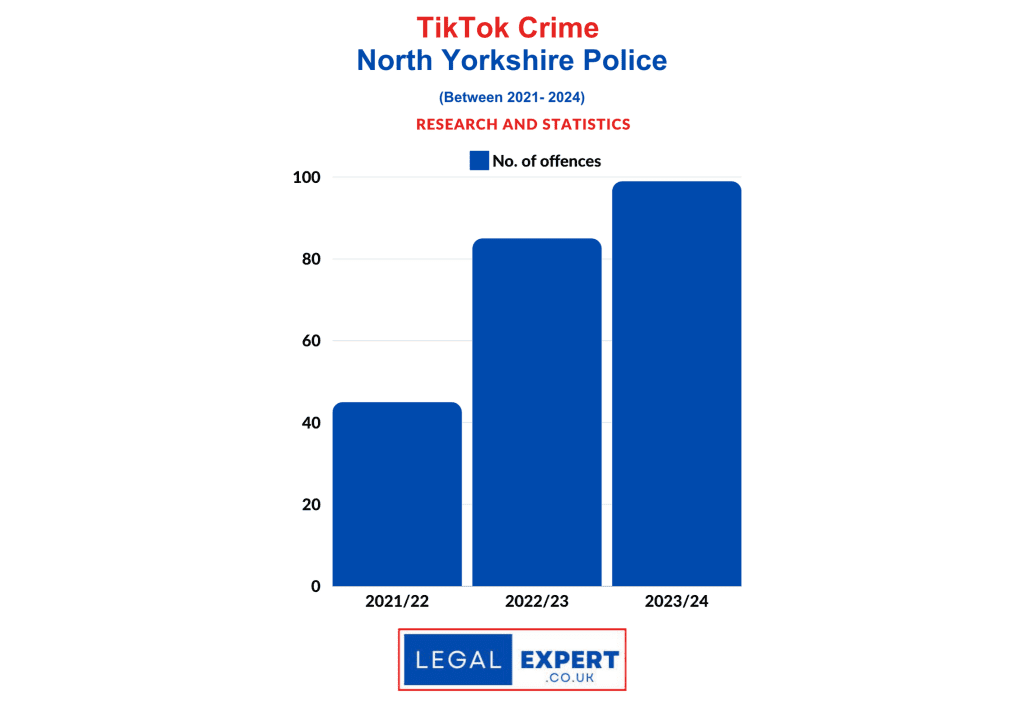 TikTok Criminal Offences - North Yorkshire Police Statistics