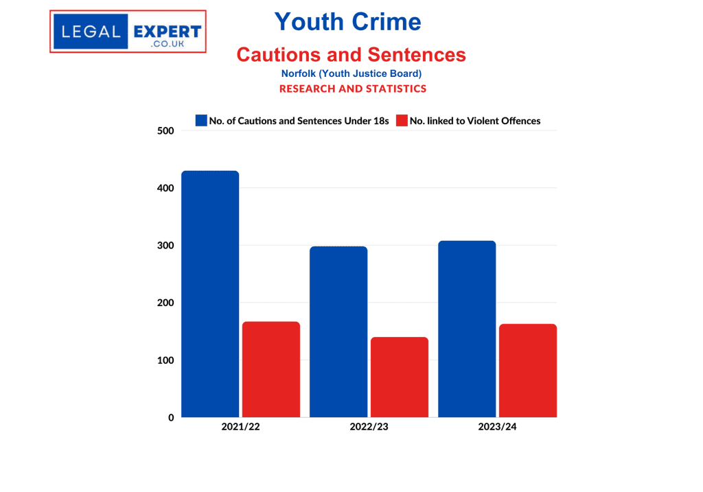 Youth Crime - Norfolk Cautions and Sentences